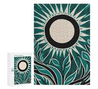 Puzzle 300 PCS pour Adultes Vintage Nature Sunset Puzzle Casse-tête Jeu De Réflexion Difficile Offrez-Le en Cadeau À Toute La Famille 300 PCS