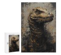 Puzzle 300 PCS T Rex Pretty Puzzles pour Adultes, Jouet, Décoration Murale, Difficile, Difficile, Cadeaux Uniques pour Anniversaire Et Noël 300 PCS