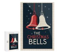 Puzzle 300 PCS The Christmas Bells Puzzles pour Adultes, Jouet, Décoration Murale, Cadeau d'anniversaire, Idéal pour Toute La Famille 300 PCS