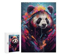 Puzzle 300 PCS The Comfortable Panda 2 Puzzles pour Adultes, Jouet, Décoration Murale, Cadeau d'anniversaire, Idéal pour Toute La Famille 300 PCS