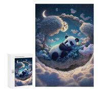 Puzzle 300 PCS The Mystic Panda Puzzles pour Adultes, Jouet, Décoration Murale, Motif À Assembler, Idéal comme Cadeau pour Toute La Famille 300 PCS