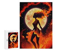 Puzzle 300 PCS Walk Through The Fire Puzzles pour Adultes, Jouet, Décoration Murale, Cadeau d'anniversaire, Idéal pour Toute La Famille 300 PCS