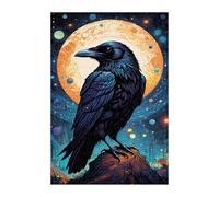 Puzzle 300 Pieces Adultes Animal Ciel Étoilé, Défis Amusants Détente Créativité Puzzle Impossible, Puzzles pour Adultes 300 Pièces 38 x 26 cm