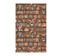 Puzzle 300 Pieces Adultes Bibliothèque Fleurs, Défis Amusants Détente Créativité Puzzle Impossible, Puzzles pour Adultes 300 Pièces 38 x 26 cm