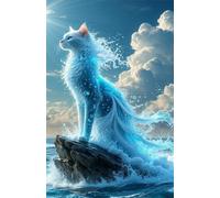 Puzzle 300 Pieces Adultes Chat Animal Ondulé 40 x 28 cm Puzzle Adulte Jeu éducatif défi Jouet Puzzle Impossible 300 Pièces Puzzles