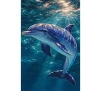 Puzzle 300 Pièces Adultes Dauphin L'Océan, Défis Amusants Parfait pour la Détente Créativité, Puzzle 300 Pieces 40 x 28 cm