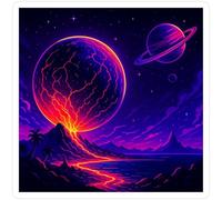 Puzzle 300 Pièces Adultes Espace Fantastique, Développe Observation, Logique et Concentration, Puzzle Adulte 300 Pieces 35x35 cm