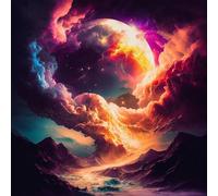 Puzzle 300 Pièces Adultes Espace Fantastique, Développe Observation, Logique et Concentration, Puzzle Adulte 300 Pieces 35x35 cm