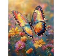 Puzzle 300 Pieces Adultes Papillons colorés, Puzzle pour Adulte 300 Pièces Jeu éducatif défi Jouet Activité Familiale Parfaite, Puzzles de Décoration Familiale