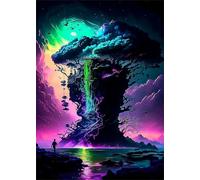 Puzzle 300 Pieces Adultes Paysages Fantastiques 40 x 28 cm Puzzle Adulte Jeu éducatif défi Jouet Puzzle Impossible 300 Pièces Puzzles
