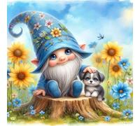 Puzzle 300 Pièces Adultes Père Noël Tournesols, Jeu éducatif Défi Jouets Divertissement Créatif, Puzzle Adulte 300 Pieces 35x35 cm