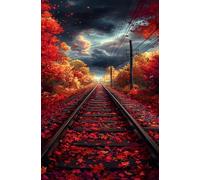 Puzzle 300 Pièces Adultes Piste Maple Leaf, Défis Amusants Parfait pour la Détente Créativité, Puzzle 300 Pieces 40 x 28 cm