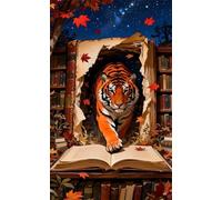 Puzzle 300 Pieces Adultes Tigre L'Étagère 38x26 cm, Examinez Les pièces, Découvrez Les Indices et Résolvez l'enquête, Puzzle Adulte 300 Pièces