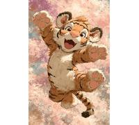 Puzzle 300 Pieces Animaux Tigres Mignons, Jeu éducatif Défi Jouets Stimule Concentration et Imagination, Puzzle Adulte 300 Pièces 38 x 26 cm