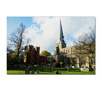 Puzzle 300 pièces Château de Hadleigh Southend-on-Sea Royaume-Uni Angleterre Jeu d'art Souvenir de Voyage 38x26CM