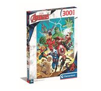 Puzzle 300 pièces Clementoni Supercolor Marvel The Avengers 48,5 x 33,5 cm Portrait Multicolore