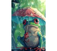 Puzzle 300 Pieces Grenouille Dessin Animé 38 x 26 cm Puzzle Adulte Jeu éducatif Défi Jouets Détente & Relaxation 300 Pièces Puzzles pour Adultes