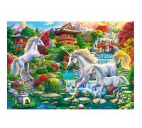 Puzzle 300 pièces - Castorland - Jardin des licornes - Fantastique - Enfant - Blanc