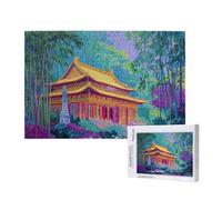 Puzzle 300 Pièces Jungle Puzzle Paysage Motifs,Puzzles Bois Adulte avec Boîte Cadeau,Loisirs Créatifs Adultes DIY Activite Manuelle,Cadeau Anniversaire Homme Femme,Décoration Intérieure,40x28cm,p408t