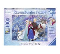 Ravensburger Puzzle La Reine des Neiges – 100 pièces XXL, pièces étincelantes – 13610