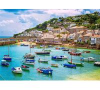 Puzzle 300 pièces Port de la Ville balnéaire Puzzles pour Adultes Jeux d'activités Familiales,Puzzle à Faire Soi-même pour Décoration Murale de la Maison