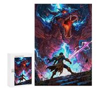 Puzzle 300 pièces pour adolescents Duel of Destiny Puzzle pour Adultes Jeux De Relaxation Vacances À La Maison Tuer Le Temps 300 PCS
