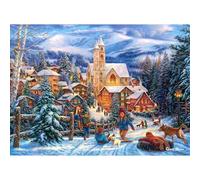 Puzzle 300 Pièces Sledding To Town