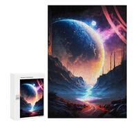 Puzzle 300 pièces The Path To Galaxy Puzzles pour Adultes Jouet Décoration Murale Cadeau D'anniversaire Offre Comme Cadeaux Pour Toute La Famille 300 PCS