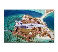 Puzzle 300 pièces USA Amérique Fort Jefferson Key West Floride Jeu d'art Souvenir de Voyage 38x26CM
