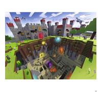 Puzzle 300 pièces XXL : Découpe Minecraft