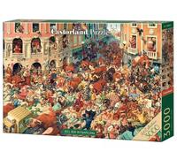 Castorland – Puzzle 3000 pièces – Course de taureaux à Pampelune