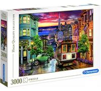 Clementoni Puzzle San Francisco 3000 pièces 118×84 cm Matériaux recyclés – Conçu en Italie