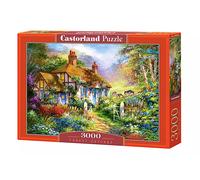 Castorland Puzzle Forest Cottage 3000 pièces – Paysage et nature – À partir de 15 ans