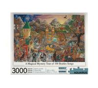 Puzzle 3000 pièces A Magical Mystery Tour of 100 Beatles Songs - AQUARIUS