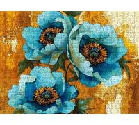 Puzzle 3000 Pieces - Abstrait Fleur(2) 122x81 cm Puzzles pour Adultes - Puzzle 3000 Pièces Adultes - avec Une Boîte d'emballage Exquise - Jeu d'Activités Familiales - Cadeau Femmes & Hommes s7h-435