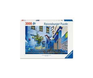Puzzle 3000 pièces adulte Ravensburger « Le Maroc en bleu » 01893 Bleu