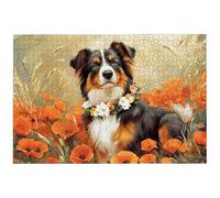 Puzzle 3000 Pièces Adultes, 122x81cm Puzzle Chien pour Adulte, Puzzles Bois avec Boite, Jeu de Puzzles Classiques Automne pour Toute la Famille, pour Décoration Murale Maison, Idee Cadeau Femme, -7965