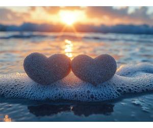 Puzzle 3000 Pièces Adultes Amour Puzzles Classiques Coucher de Soleil, n-1 | Puzzle en Bois 122x81cm, Puzzles Familial, Détente et Divertissement, Cadeau Femme, Tableau Decoration Murale