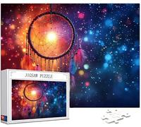 Puzzle 3000 Pièces Adultes, Attrape-rêves Puzzle Rêve Motif Désign, Grand Bois Jigsaw 122x81cm Débutant Fille éducatif Challenge Toy avec Emballage Cadeau for Decoration Chambre Murale Cadeau,Model250