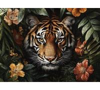 Puzzle 3000 Pieces Adultes, Challenge Casse-Tête Difficile, Format 122 x 81 cm, Puzzle Bois Coloré pour Détente, Jeu de Société Famille, Impossible Classique Jigsaw Puzzles Tigre Usine f0-621