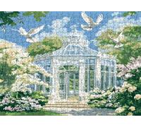 Puzzle 3000 Pieces Adultes, Challenge Casse-Tête Difficile, Format 122 x 81 cm, Puzzle Bois Coloré pour Détente, Jeu de Société Famille, Impossible Classique Jigsaw Puzzles Fleur Architecture f0-385