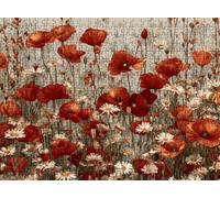 Puzzle 3000 Pieces Adultes, Challenge Casse-Tête Difficile, Format 122 x 81 cm, Puzzle Bois Coloré pour Détente, Jeu de Société Famille, Impossible Classique Jigsaw Puzzles Fleur Usine-6 f0-437