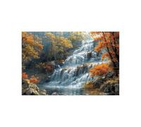 Puzzle 3000 Pieces Adultes Chutes Puzzle 3000 Pieces Bois Arbre, Puzzles Classiques Jeux Réflexion pour Toute la Famille Réunie, Puzzles Adulte pour Printemps Decoration Murale 80 x 120Cm LZPT-02884