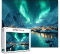 Puzzle 3000 Pieces Adultes Paysage Puzzle Bois Classiques Impossible éDucatif Jigsaw Exerce MéMoire et L'Intuition PâQues Cadeau, avec Affiche Incluse BoîTe Compacte Peut pour Domicile DéCorer A-4
