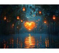 Puzzle 3000 Pièces Adultes Paysage Puzzles Classiques Amour, n-135 | Puzzle en Bois 122x81cm, Puzzles Familial, Détente et Divertissement, Cadeau Femme, Tableau Decoration Murale