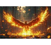 Puzzle 3000 Pieces Adultes PhéNix, Puzzle 3000 Pièces Bois DIY Adulte Arbre, Puzzle Classiques Compact Box pour Tableau Decoration Murale Cadeau Femme 120 x 80cm RXPT-7806