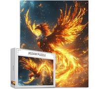 Puzzle 3000 Pièces Adultes, Phénix Puzzle Oiseau Motif Désign, Grand Bois Jigsaw 122x81cm Débutant Fille éducatif Challenge Toy Emballage Cadeau for Decoration Chambre Murale, Cadeau Femme, Model784