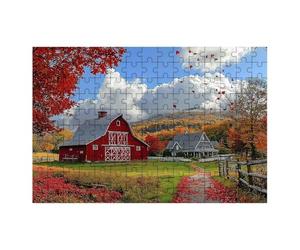 Puzzle 3000 Pièces Adultes, Puzzle 3000 Pieces Automne, Paysage Puzzles Adulte avec Une Boîte d'emballage Exquise, Jeux Educatifs, Grand Puzzles en Bois, Cadeau Femme Tableau Decoration Murale -1599