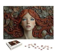 Puzzle 3000 Pièces Adultes, Puzzle 3000 Pieces Femme pour Adultes, Grand Puzzles Bois Beauté avec Boite, Jeu de Concentration pour Toute la Famille, Puzzles pour Décoration Maison, Cadeau Femme, -5365