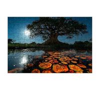 Puzzle 3000 Pièces Adultes, Puzzle 3000 Pieces Paysage, Arbre Puzzles Adulte avec Une Boîte d'Emballage Exquise, Jeux Educatifs, Grand Puzzles en Bois pour Cadeau Femme Tableau Decoration Murale -1879